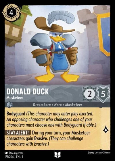 Donald Duck Musketeer