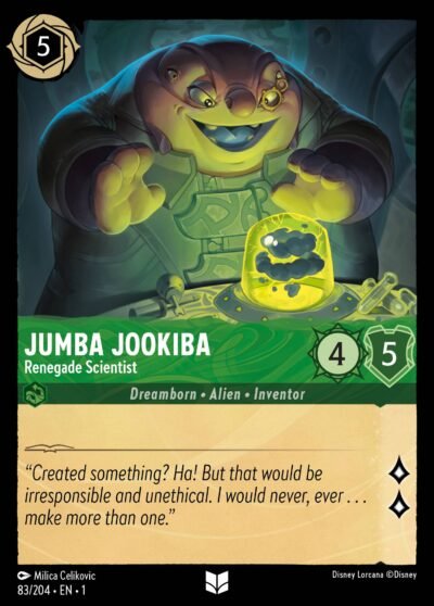 Jumba Jookiba Renegade Scientist