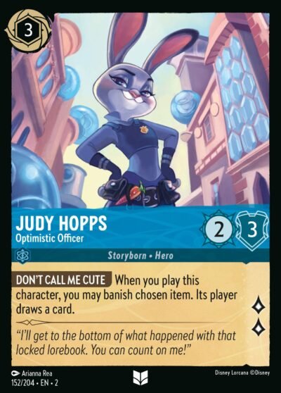 152.Judy Hopps Optimistic Officer