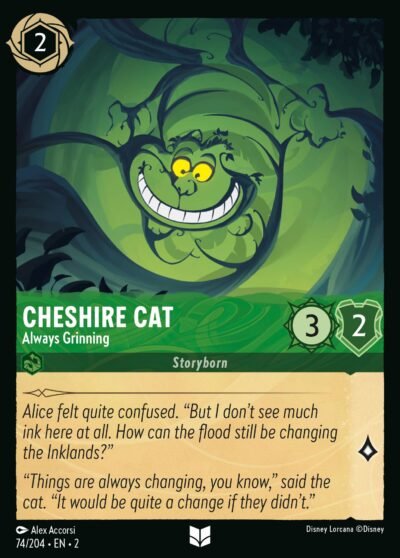 74.Cheshire Cat Always Grinning