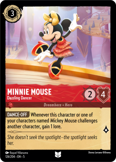 126.Minnie MouseDazzling Dancer